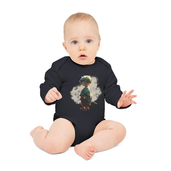 Baby Long-Sleeve Organic Bodysuit